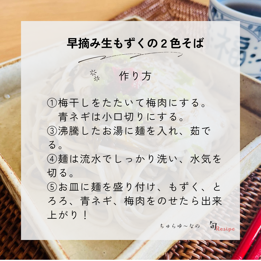 「のりのり天」新発売!プレゼントキャンペーン!早摘み生もずく☆たれセット『500g×3袋&もずくのたれ1本』購入でのりのり天2個プレゼント!