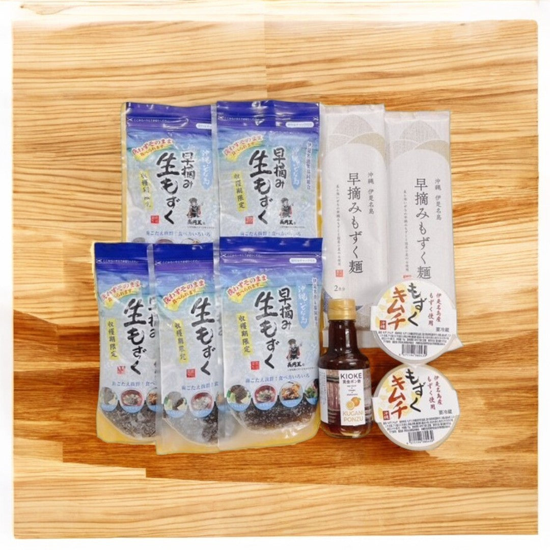 🎁伊是名島もずく麺セット【送料無料】