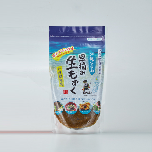 冷凍 早摘み生もずく250gスタンドパック