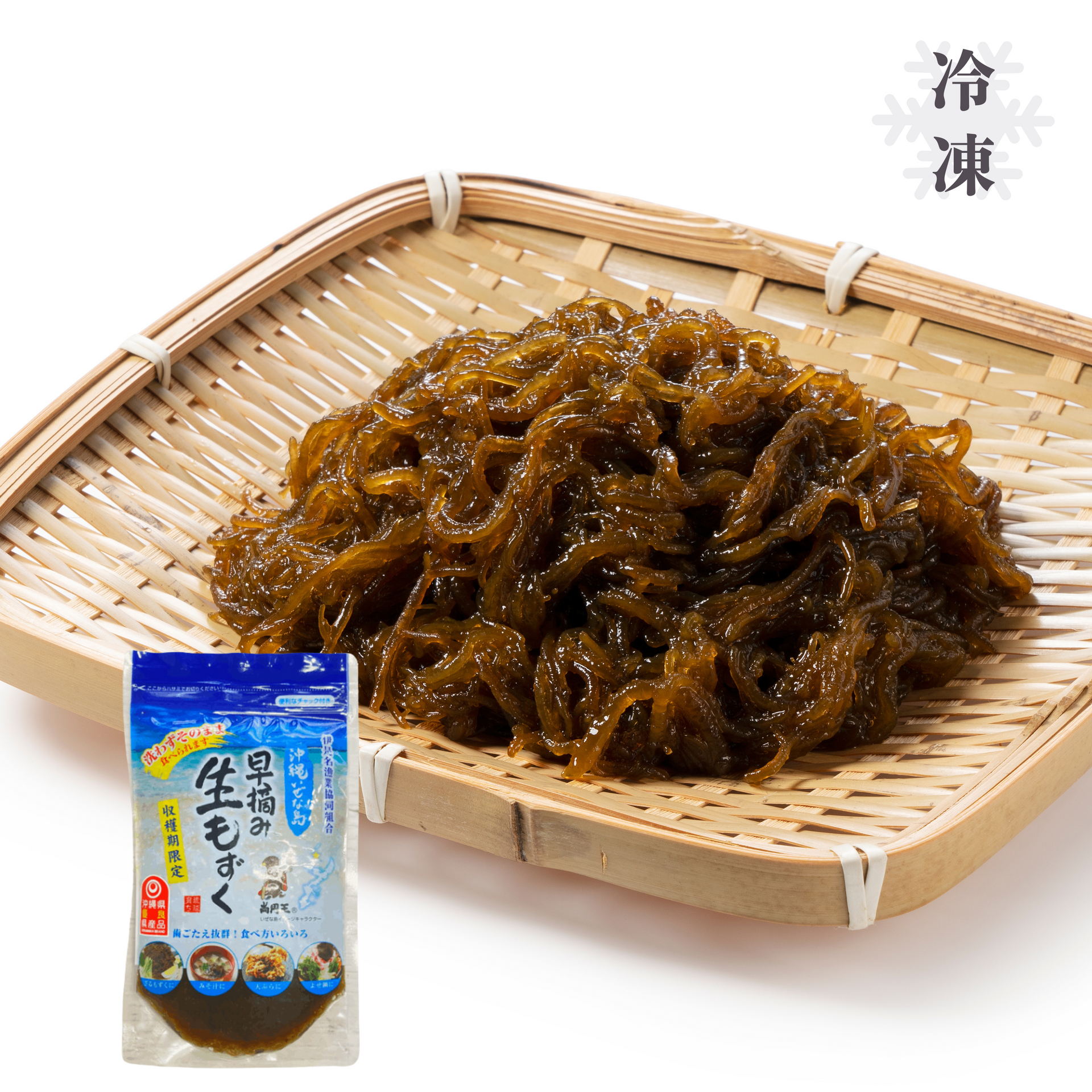 沖縄・伊是名島産】早摘み生もずく200g – チュラフルマーケット