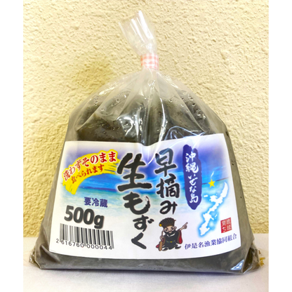 【プレミアム生もずく】いぜな島産早摘み生もずく 500ｇ