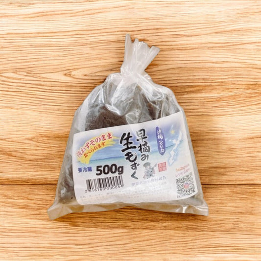 【プレミアム生もずく】いぜな島産早摘み生もずく 500ｇ